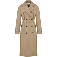 DIOR Trench Coats Women's Beige