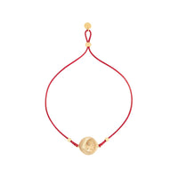DIOR Copper Alloy Bracelets Women's Red