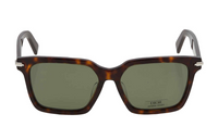DIOR Acetate Irregular Shape Sunglasses Men's Black