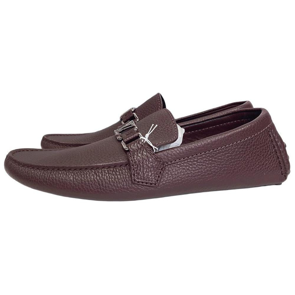 LOUIS VUITTON Beanie Shoes Men's Burgundy