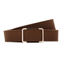 Loro Piana Leather Leather Belts Men's Brown Width: 3CM