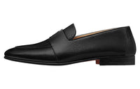HERMES Ancora Loafers Men's Black