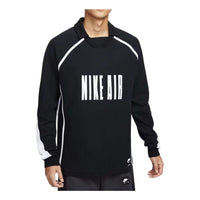 Nike Air Long Sleeve Soccer T-Shirt 'Black White' HV1321-010