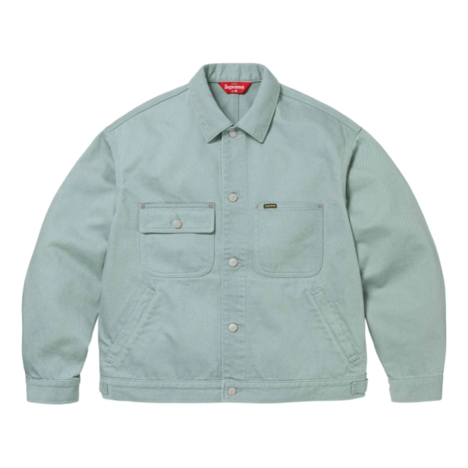 Supreme Denim Chore Trucker Jacket 'Teal' SUP-SS24-232