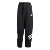 adidas Future Icons 3-Stripes Pocket Pants 'Black White' JD4889