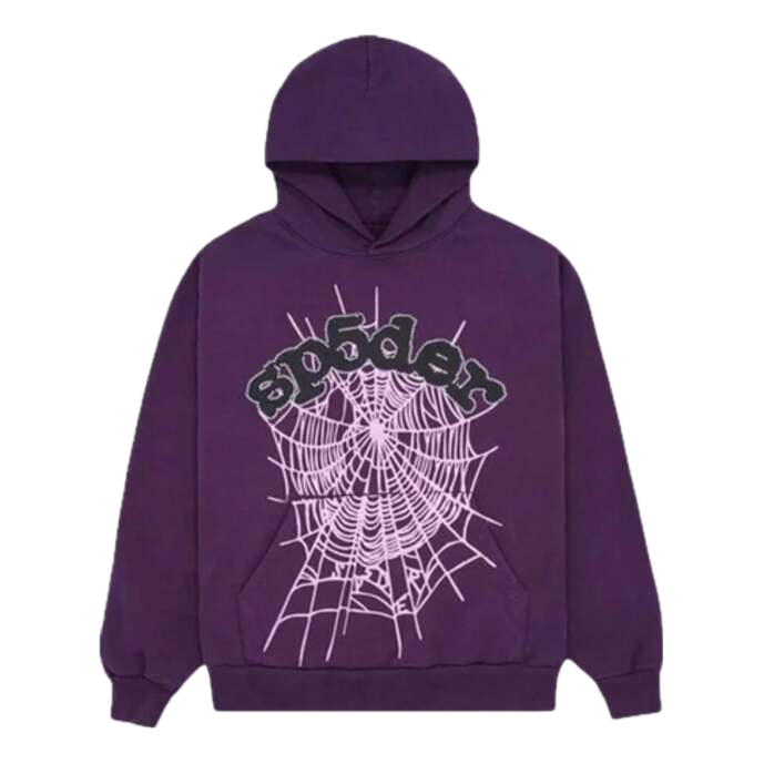 Sp5der Web Hoodie 'Grape' SP5-8D-WEB-HGR