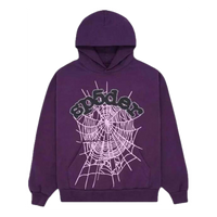 Sp5der Web Hoodie 'Grape' SP5-8D-WEB-HGR