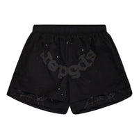 SP5DER OG Web Double Layer Short 'Black' SH002SS25BLK