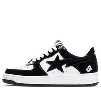 A Bathing Ape Bape STA Low 'Black White' OZXSHM19X002I-BKA