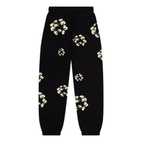 Denim Tears x Cactus Plant Flea Market Cotton Wreath Sweatpants 'Black' DTCT-5980