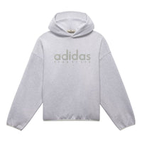 adidas x Fear of God Athletics Cotton Fleece Hoodie 'Light Grey Heather' JZ7366