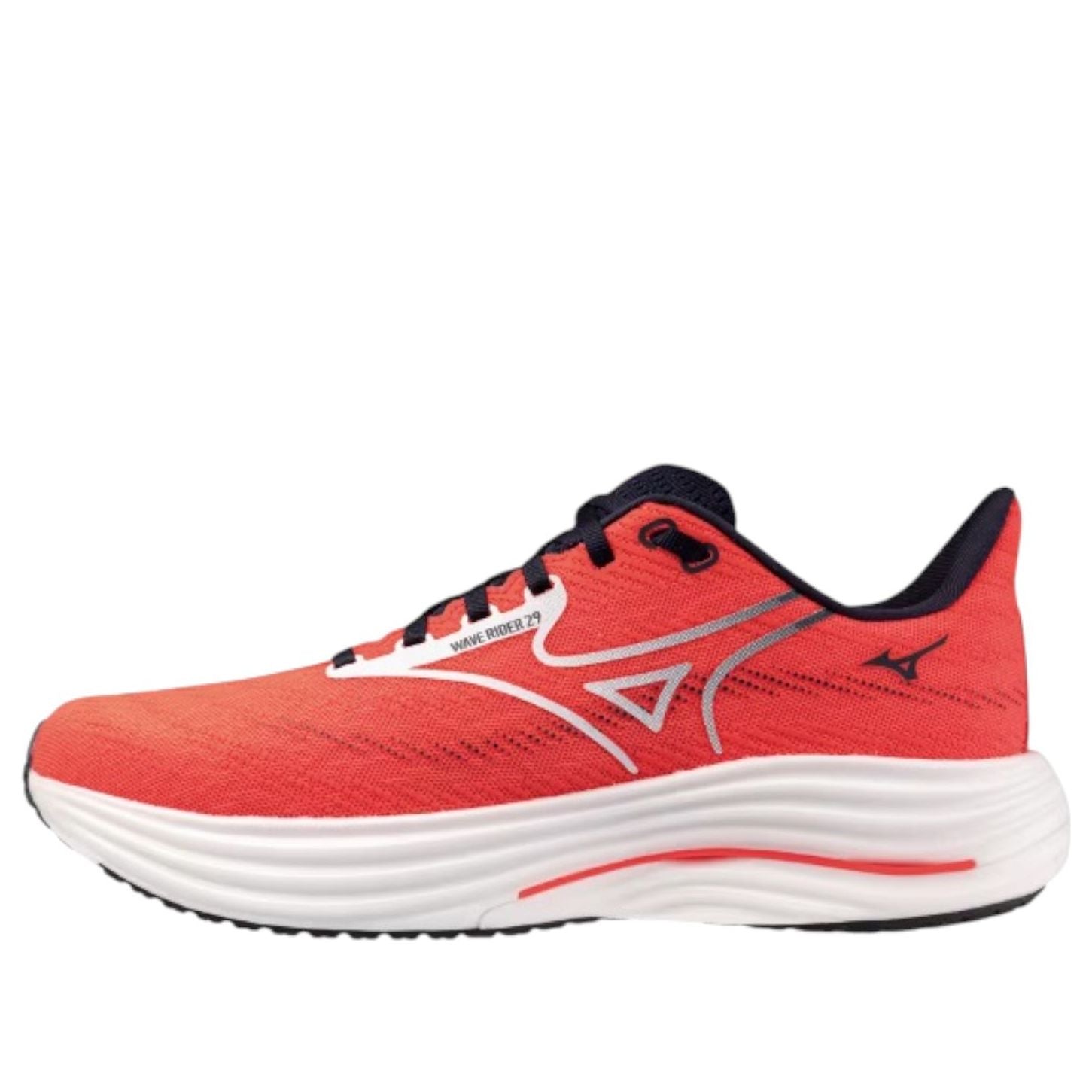 Mizuno Wave Rider 29 Super Wide 'Red Navy' J1GC250412
