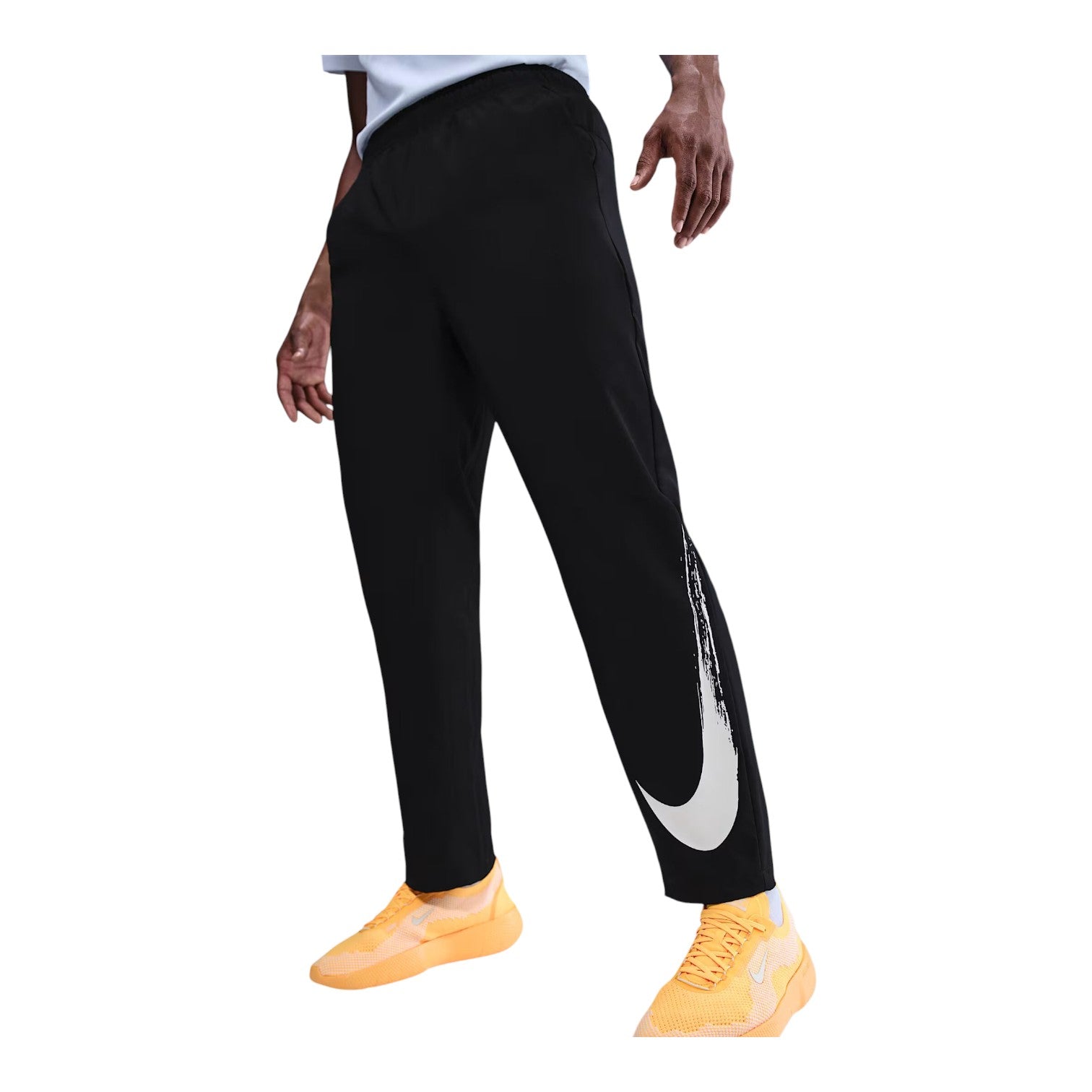 Nike Form Dri-FIT Open-Hem Versatile Trousers 'Black White' HV0390-010