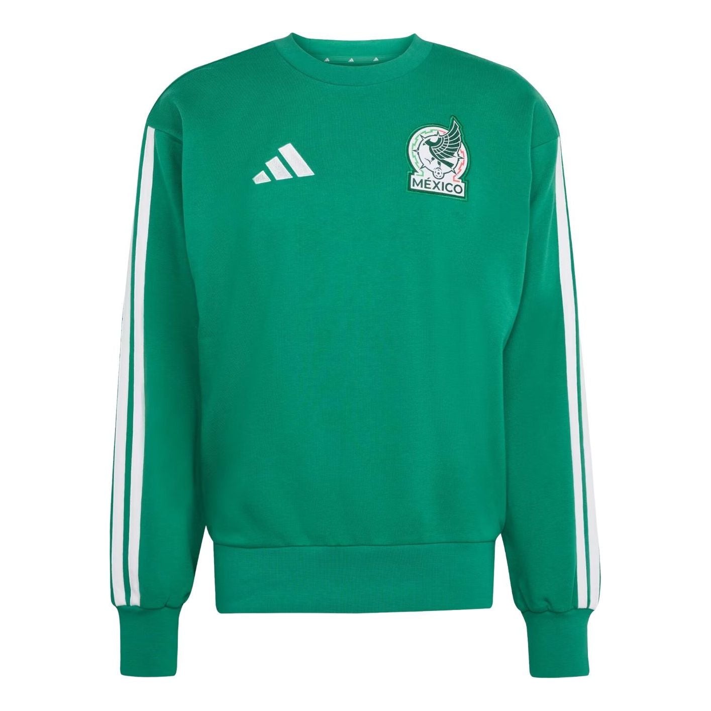 adidas Mexico DNA Crew Sweat 'Bold Green' JZ6467