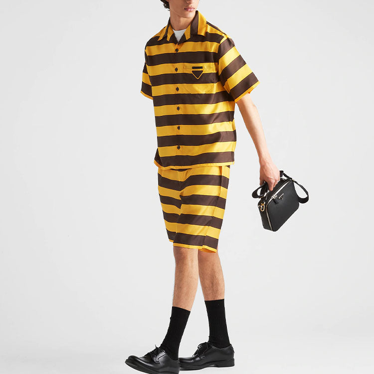 PRADA Shirts Men Tawny