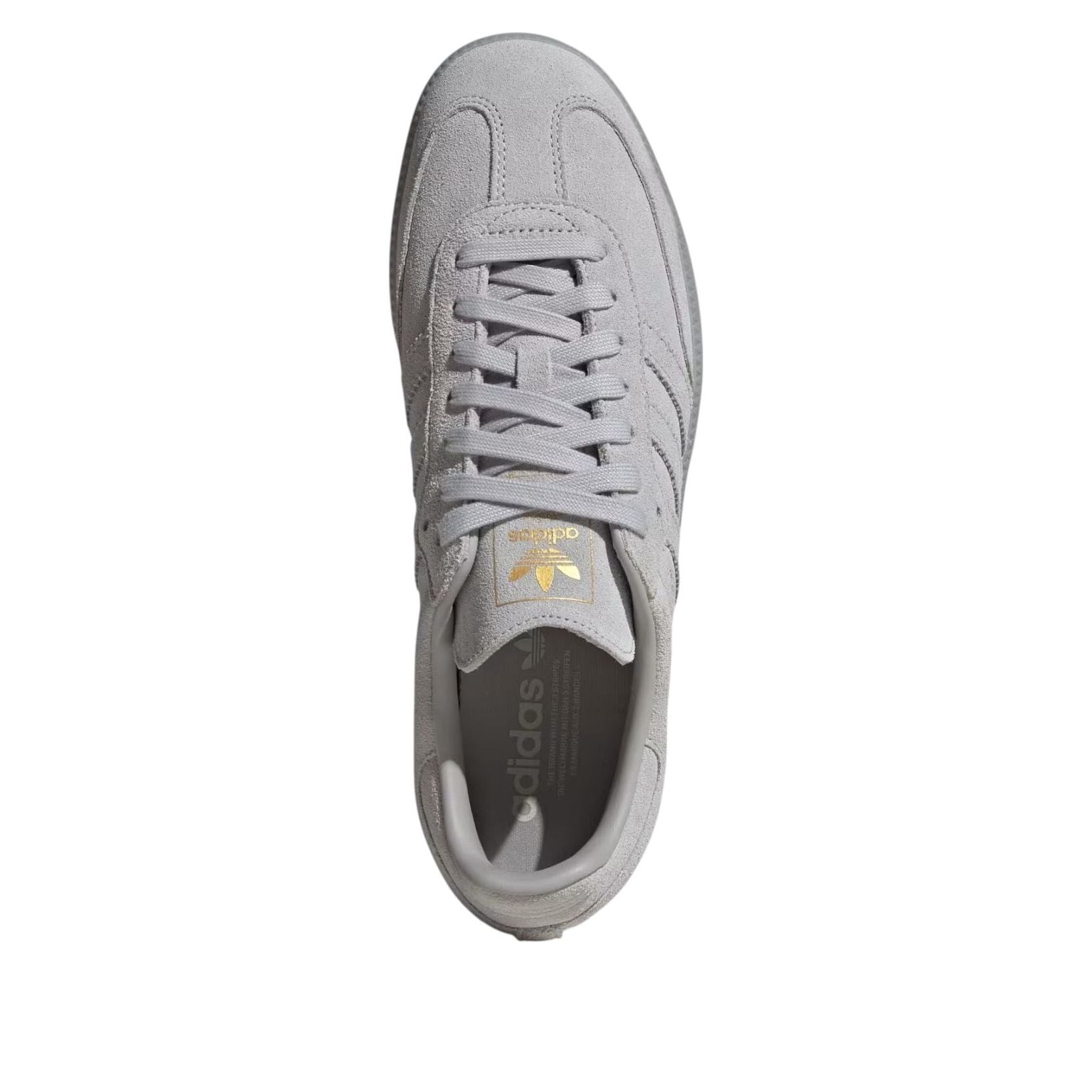 adidas Samba 'Grey Two Crystal White Gold Metallic' JR0888