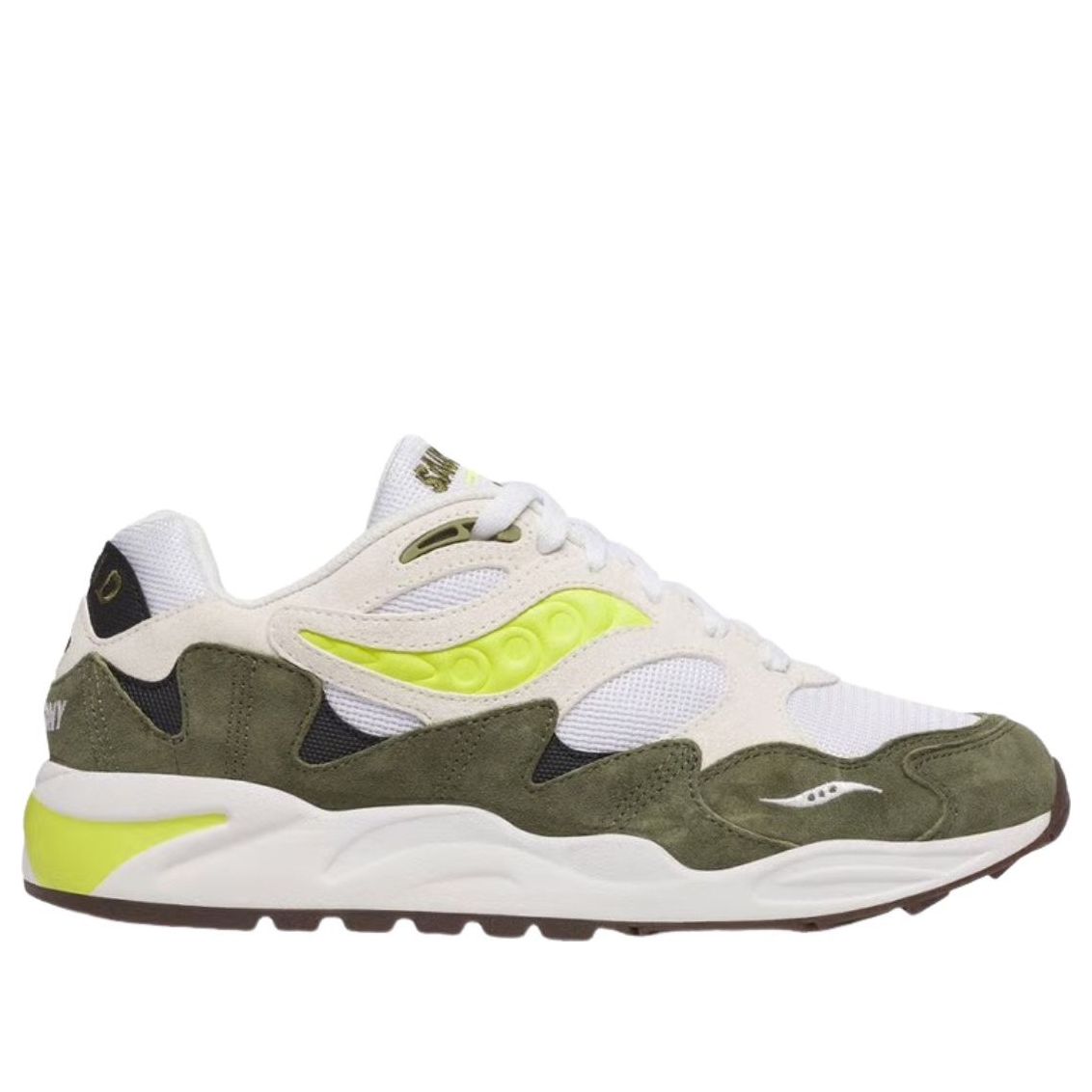 Saucony Grid Shadow 2 Essential 'White Green' S70772-6