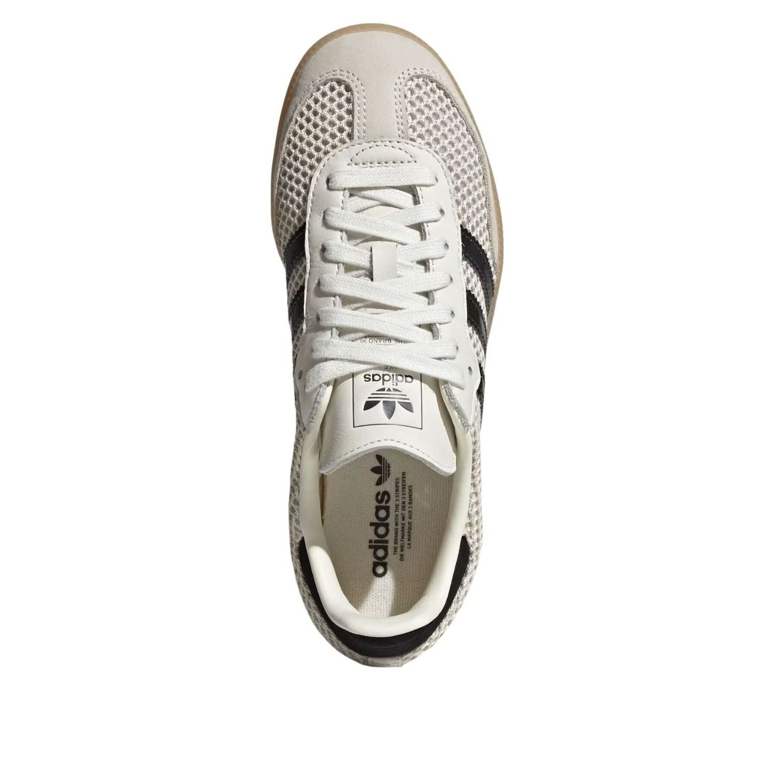 (WMNS) adidas Samba 'Off White Carbon Gold Metallic' IH4003