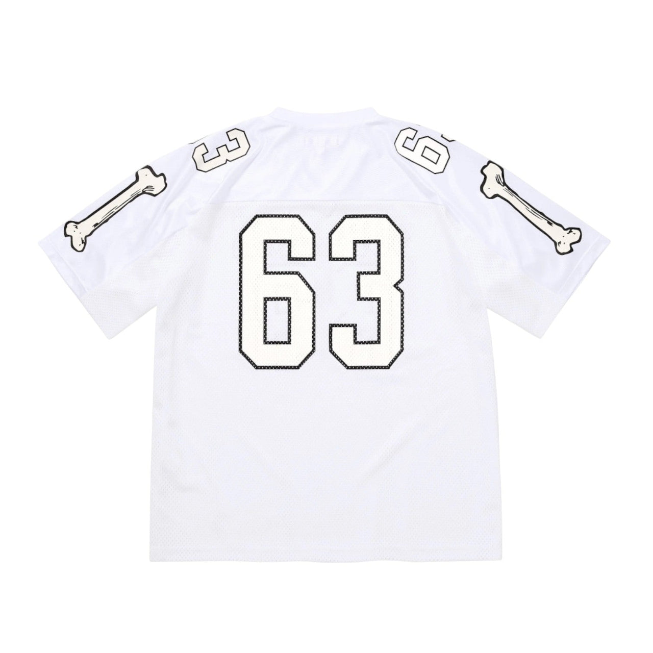 Supreme Bones Football Jersey 'White' SUP-FW25-010-WHITE