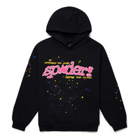 SP5DER P*NK V2 Hoodie 'Black' SP5D0126