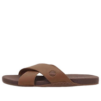 Timberland Seton Bay Cross Strap Sandals 'Brown' TB0A2422F131