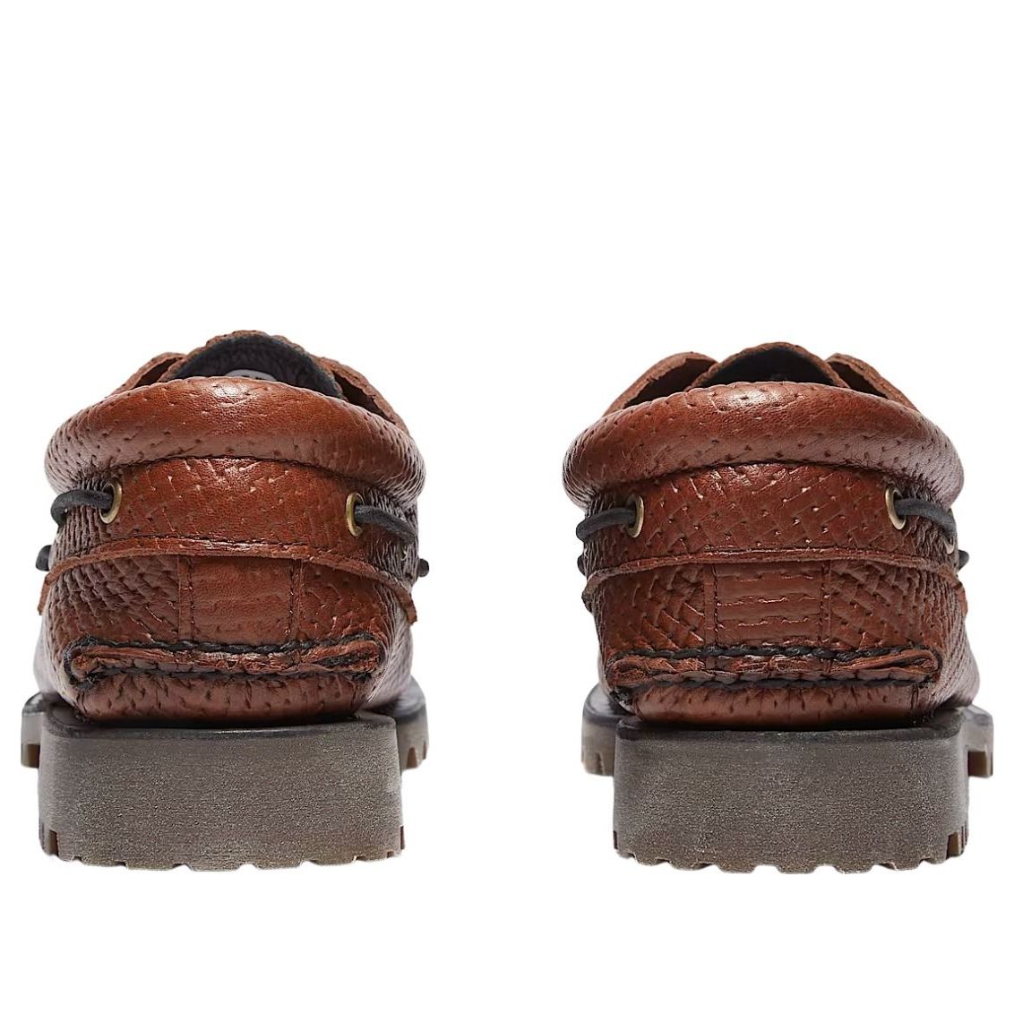 Timberland Authentic 3-Eye Lug Handsewn Boat 'Brown' TB0A2PDQEM41