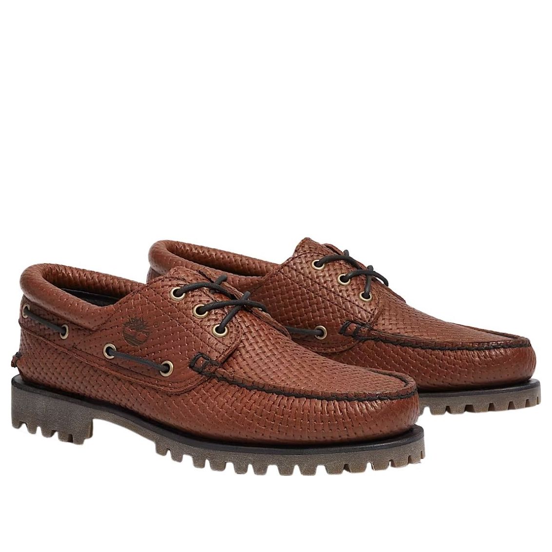 Timberland Authentic 3-Eye Lug Handsewn Boat 'Brown' TB0A2PDQEM41