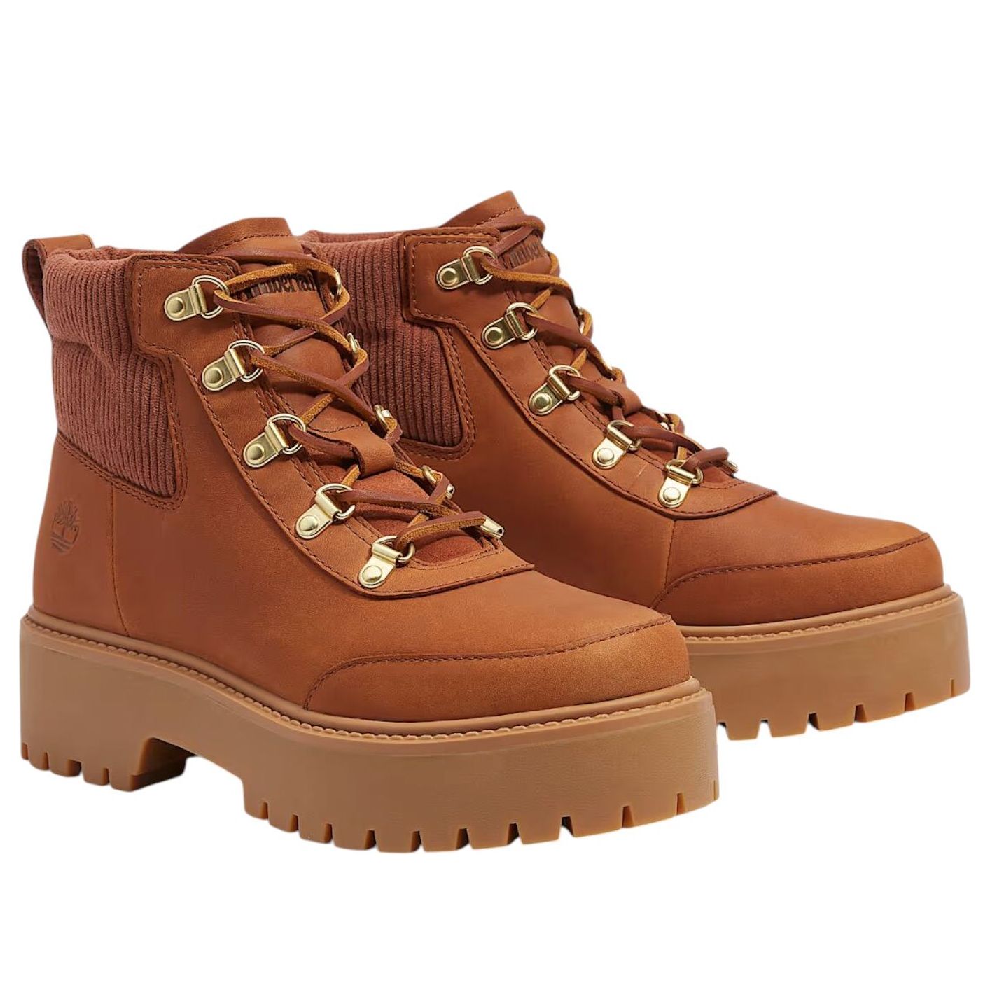 (WMNS) Timberland Stone Street Platform Boot 'Rust Nubuck' TB0A42P8EM7