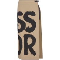 DIOR Casual Long Skirts Women's Brown