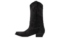 SAINT LAURENT Lukas Knee-high Boots Women's Black