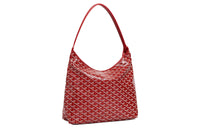 GOYARD Bohème Hobo Canvas With Leather Shoulder Bag Combo Bag Shoulder Bag Women's Red