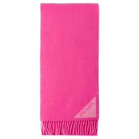 PRADA Wool Cashmere Knit Scarves Women's Pink