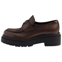 PRADA Loafers 5.5cm Women's Dark Brown