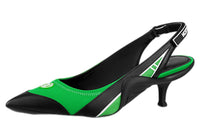 LOUIS VUITTON Slim Heel High Heels Women's Green