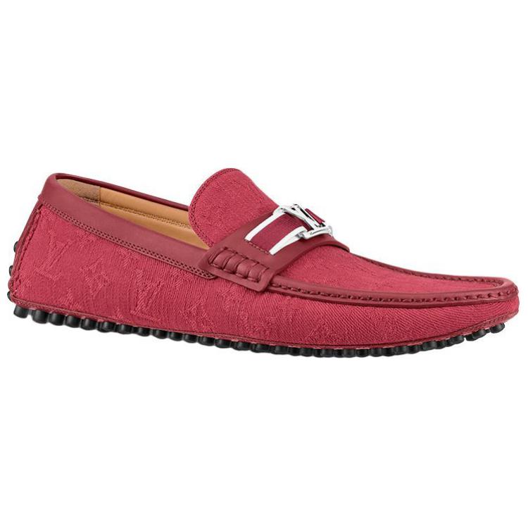 LOUIS VUITTON Hockenheim Beanie Shoes Men's Red