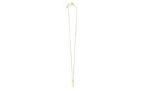 SAINT LAURENT Sim Key And Rhinestone Charm Necklace