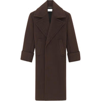 SAINT LAURENT Velvet Jackets Women's Umber