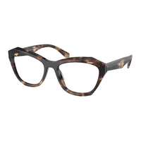 PRADA Eyewear Tortoiseshell Geometric frame Glasses