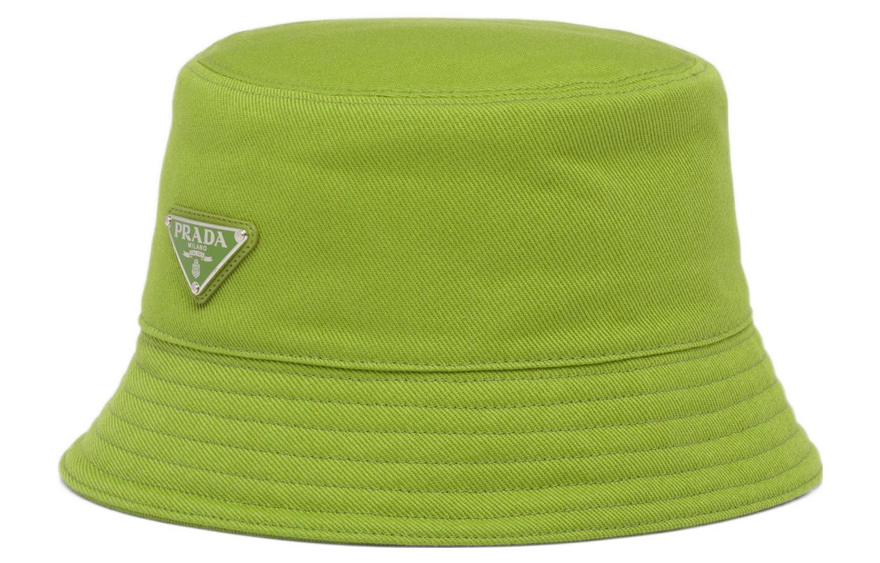 PRADA Bucket Hats Men Fern Green
