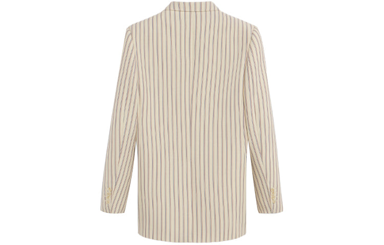 CELINE Business Suit Coat Women's Beige