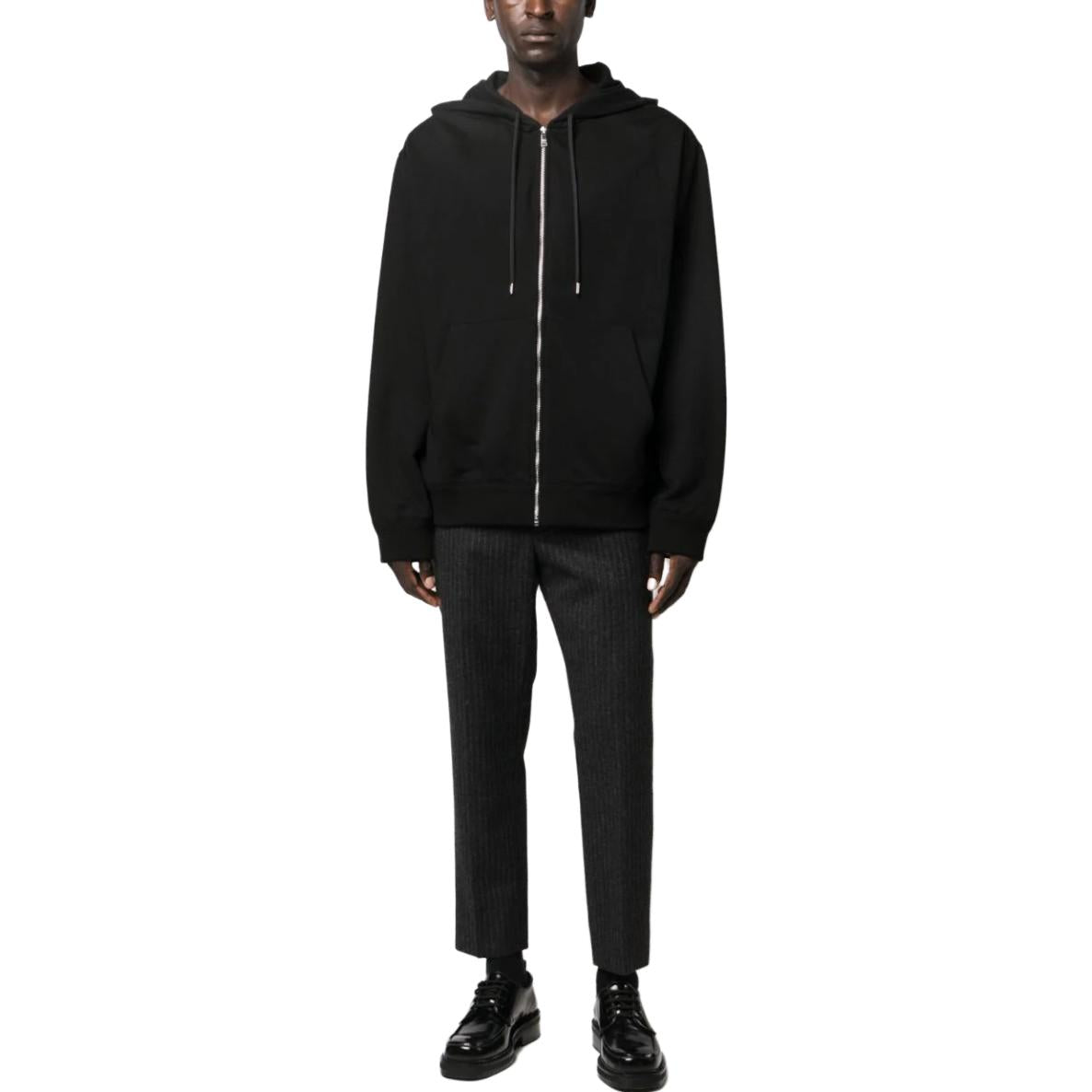 PRADA Zip-Up Drawstring Hoodie