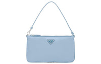 PRADA Fabric Handbag, Shoulder Bag Women's Blue