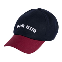 MIU MIU Drill Baseball Cap
