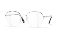 CHANEL Eyeglass Frames Unisex Gray
