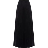 DIOR Pleated Long Flared Skirt