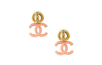 CHANEL Earrings Women's Pink
