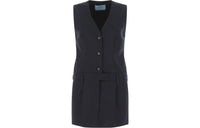 PRADA SS23 Sleeveless Dress Women's Marine Blue