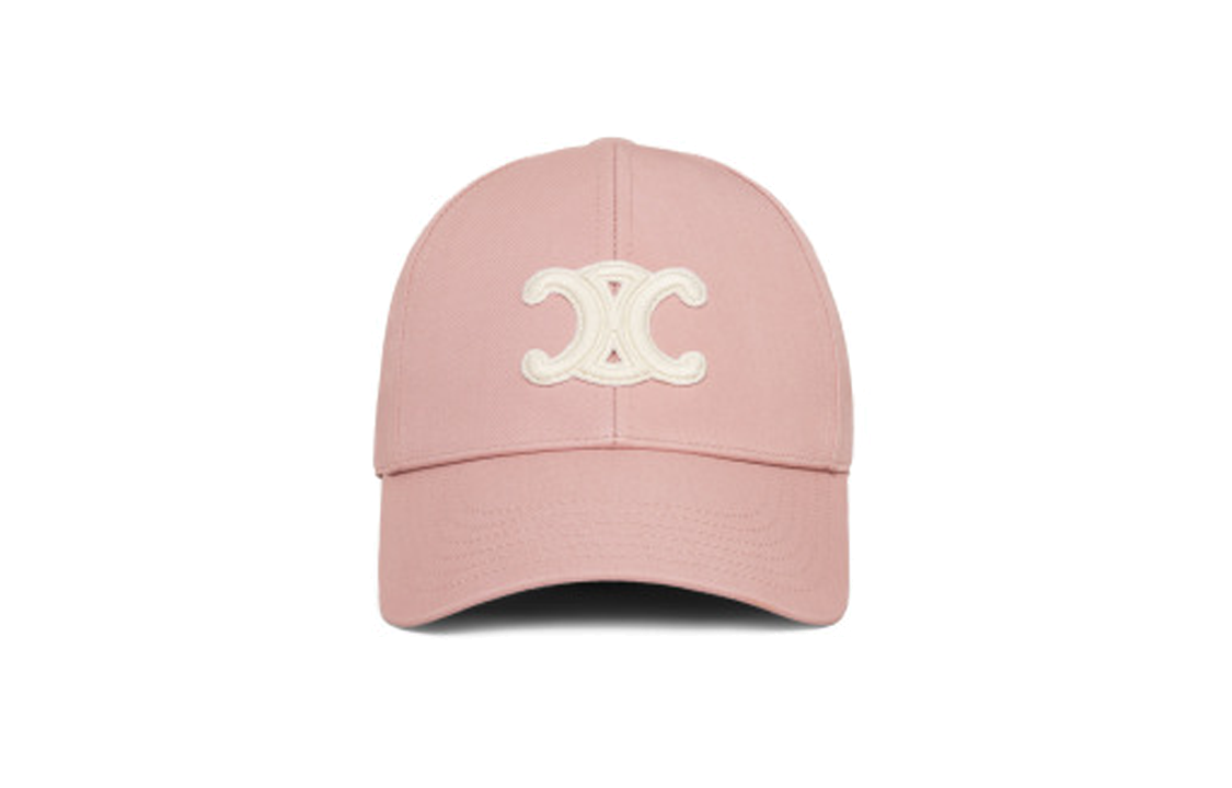 CELINE Triomphe Baseball Cap In Washed Cotton
