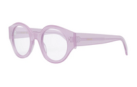 CELINE - Round Eyeglass Frames Unisex Purple