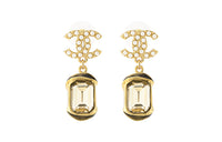 CHANEL Earrings Women's Gold